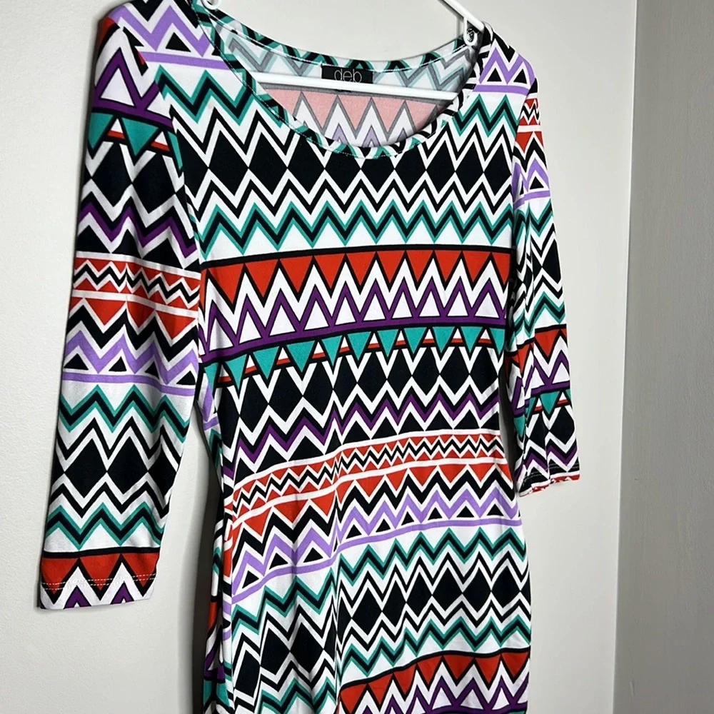 Deb dress - size small. 3/4 sleeves. Soft, stretch material. - Picture 4 of 4